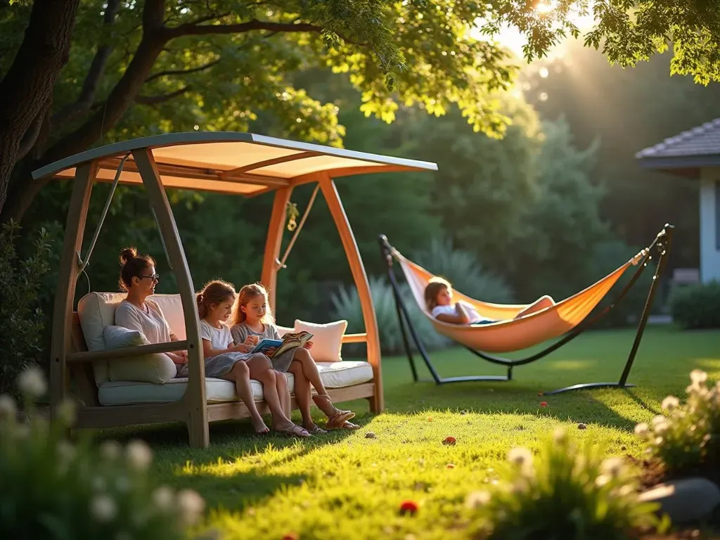 Huśtawka ogrodowa czy hamak